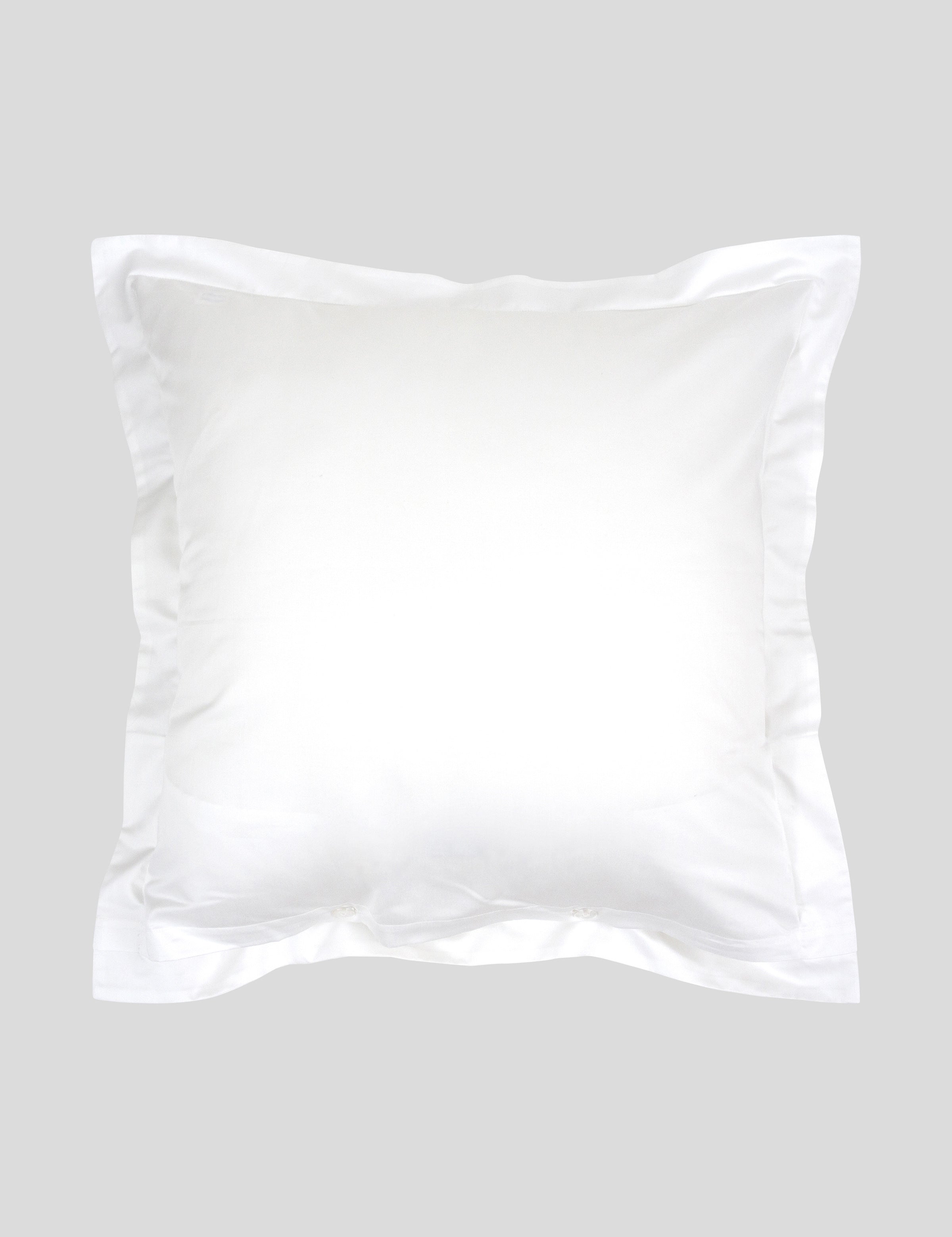 Monarch European Pillowcase | White-3