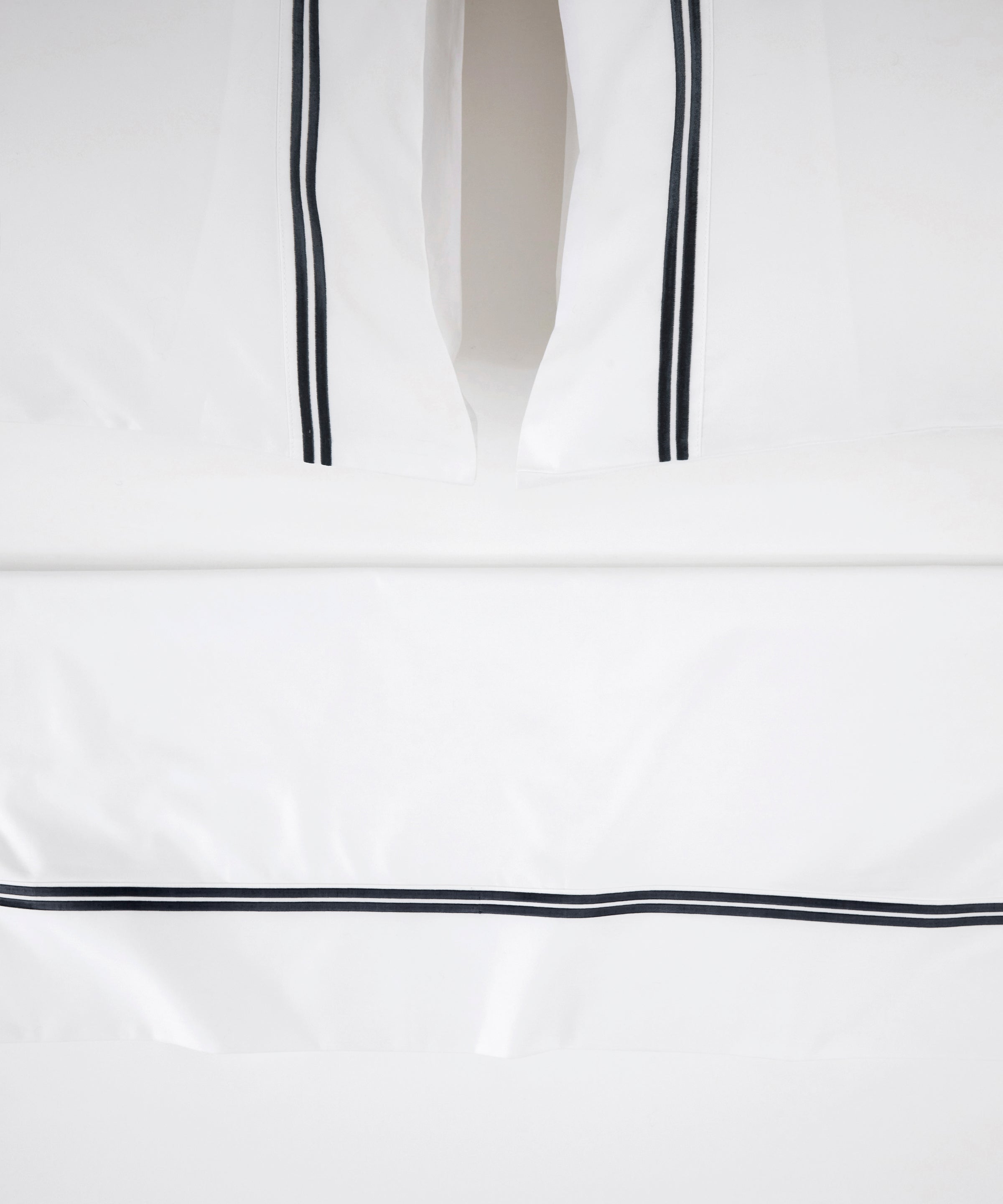 Monarch Flat Embroidery Sheet | Black White-1