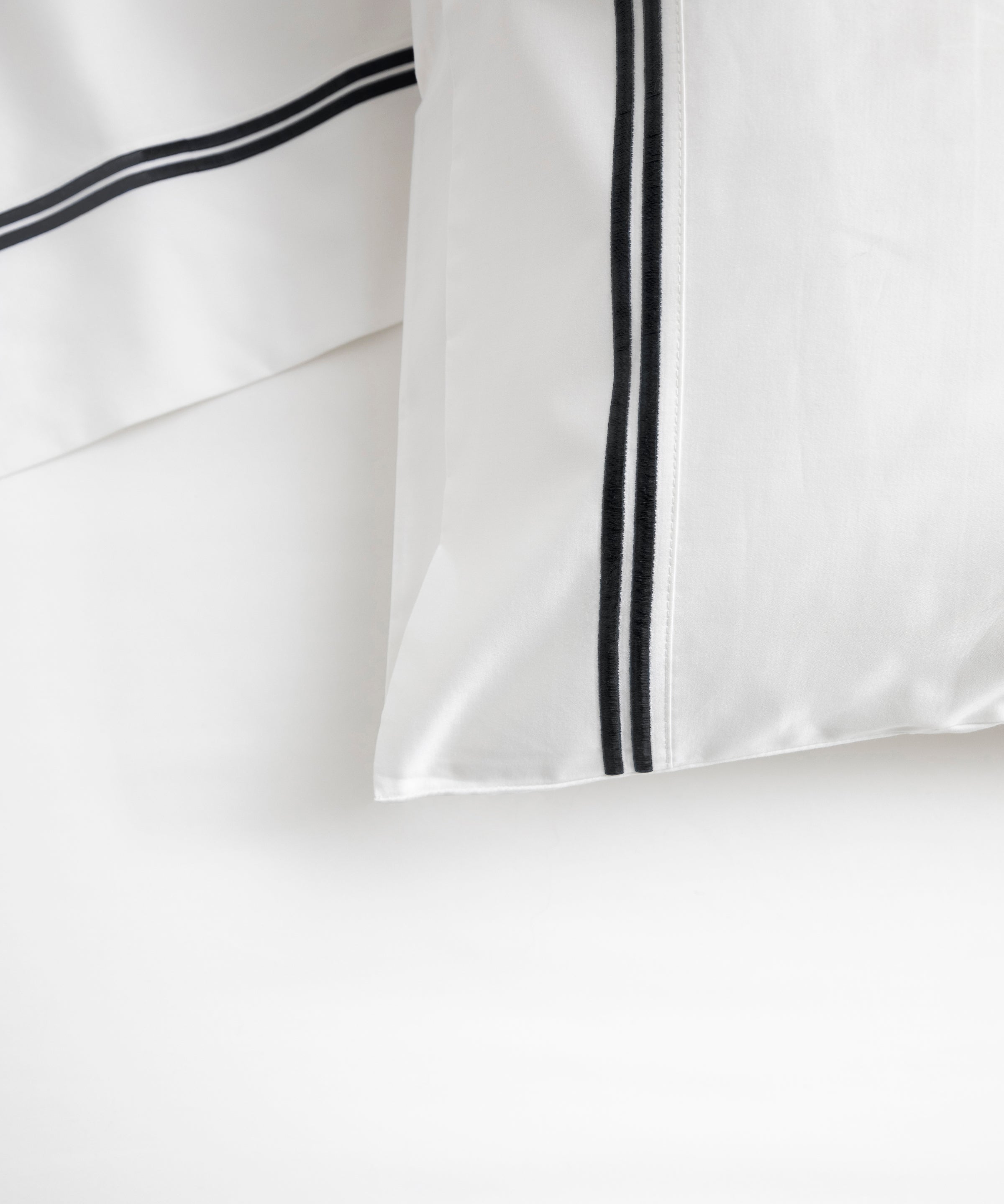 Monarch Flat Embroidery Sheet | Black White-2