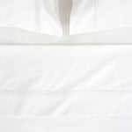 Monarch Flat Embroidery Sheet | White White-1