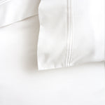 Monarch Flat Embroidery Sheet | White White-2