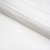 Monarch Long Duvet Cover Set | White White-3