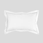 Monarch Oxford Pillowcase Set | Grey White-1