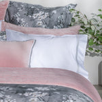 Monarch Standard Pillowcase Set | Grey White-2