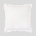 Montego Large Square Cushion Cover | White-1