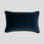 Moonlight Ribbon Cushion Cover | Navy Blue-1