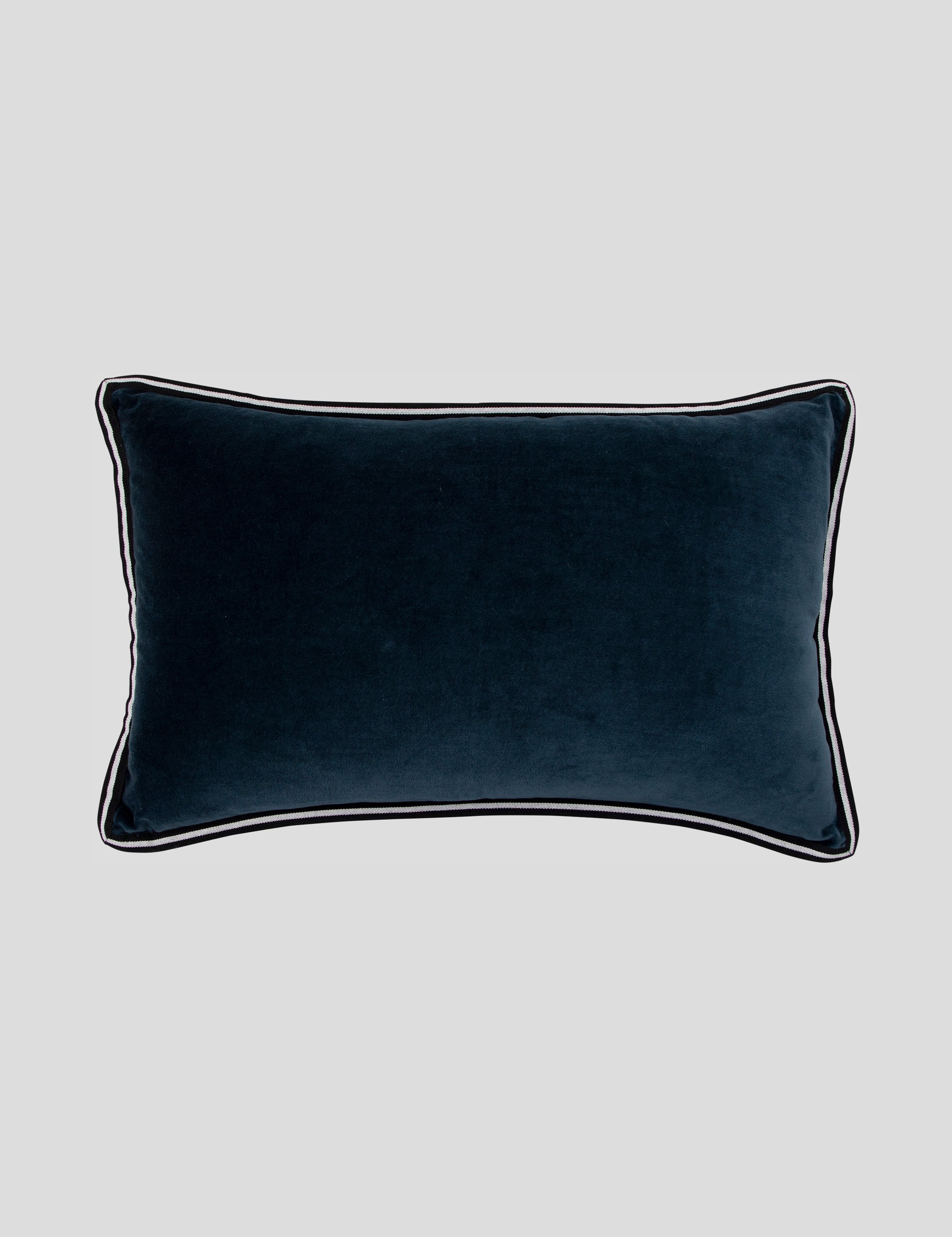 Moonlight Ribbon Cushion Cover | Navy Blue-1