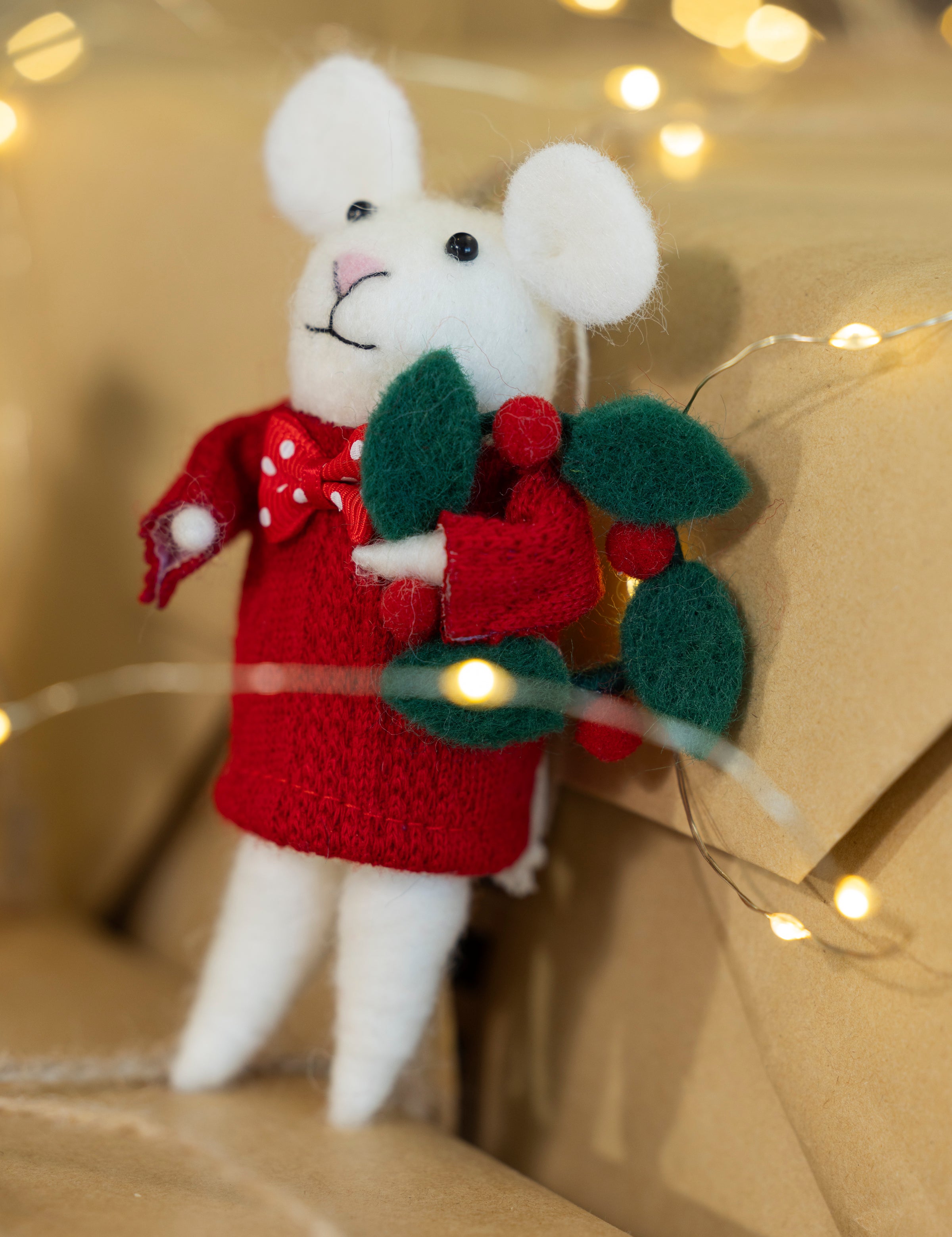 Mr Mouse Decoration | Red-2