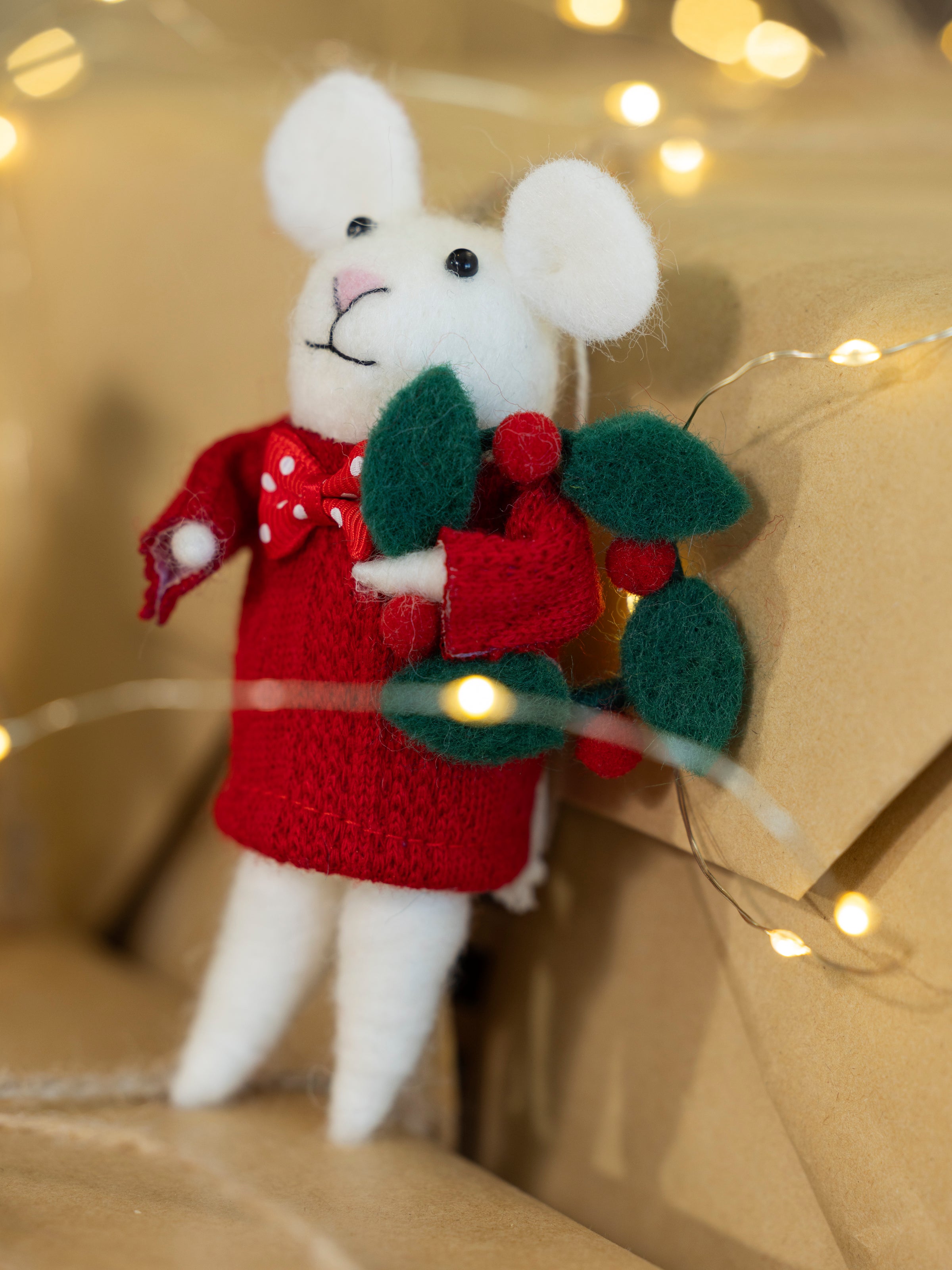 Mr Mouse Decoration | Red-2