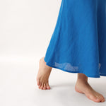 Mykonos Linen Bias Skirt | Topaz-2