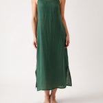 Mykonos Linen Square Neck Dress | Ivy-1