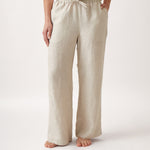 Mykonos Linen Straight Leg Pants | Natural-1