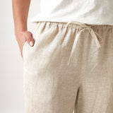 Mykonos Linen Straight Leg Pants | Natural-2