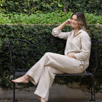 Mykonos Linen Straight Leg Pants | Natural-3