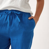Mykonos Linen Straight Leg Pants | Topaz-2