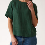 Mykonos Linen Tunic Top | Ivy-1