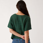 Mykonos Linen Tunic Top | Ivy-3