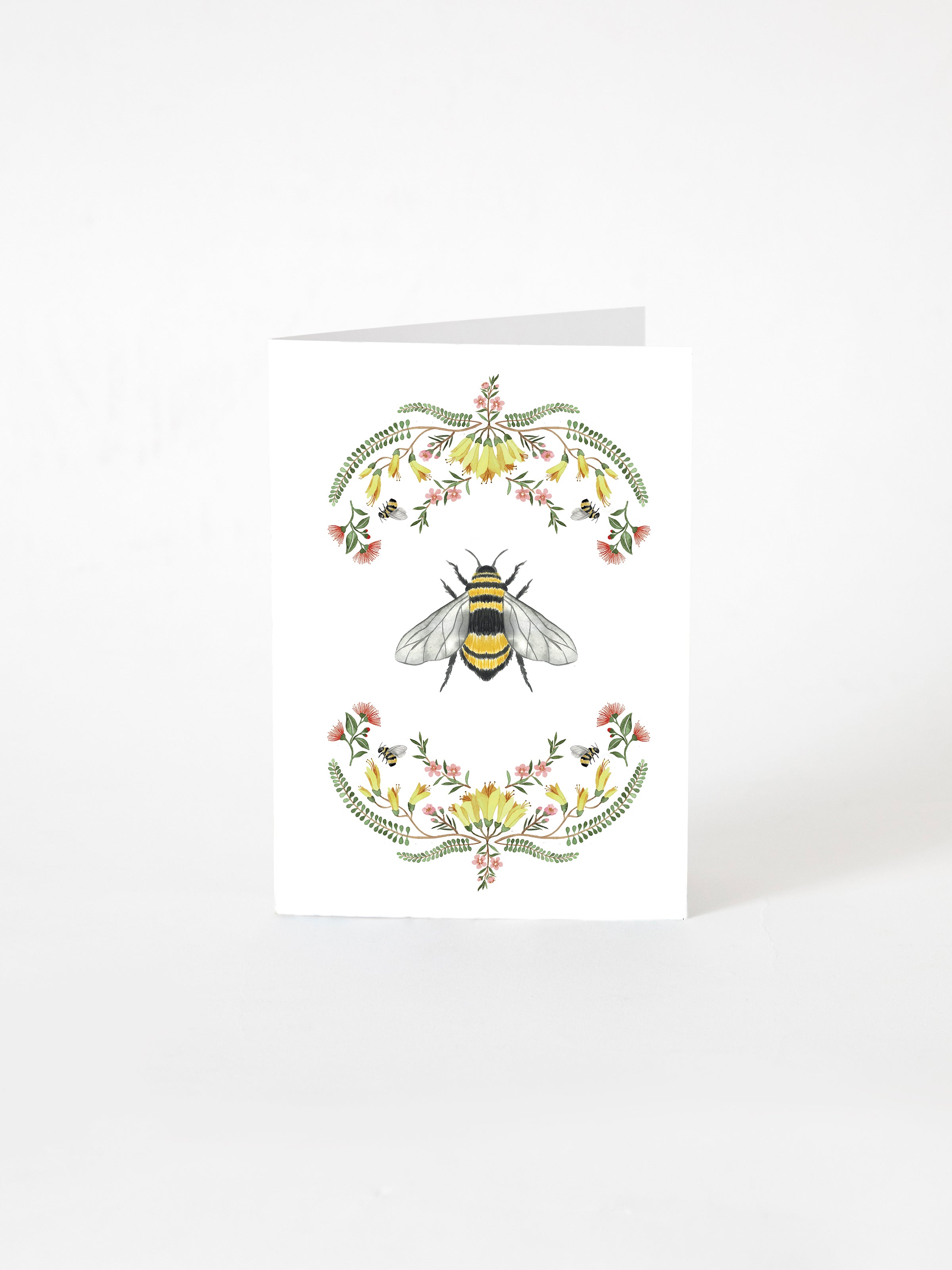Native Bee Greeting Card | Bee-1