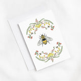 Native Bee Greeting Card | Bee-2