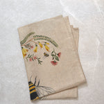 Native Bee Linen Tea Towel | Multi-1