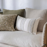 Newport Large Square Cushion Cover | Olive-2