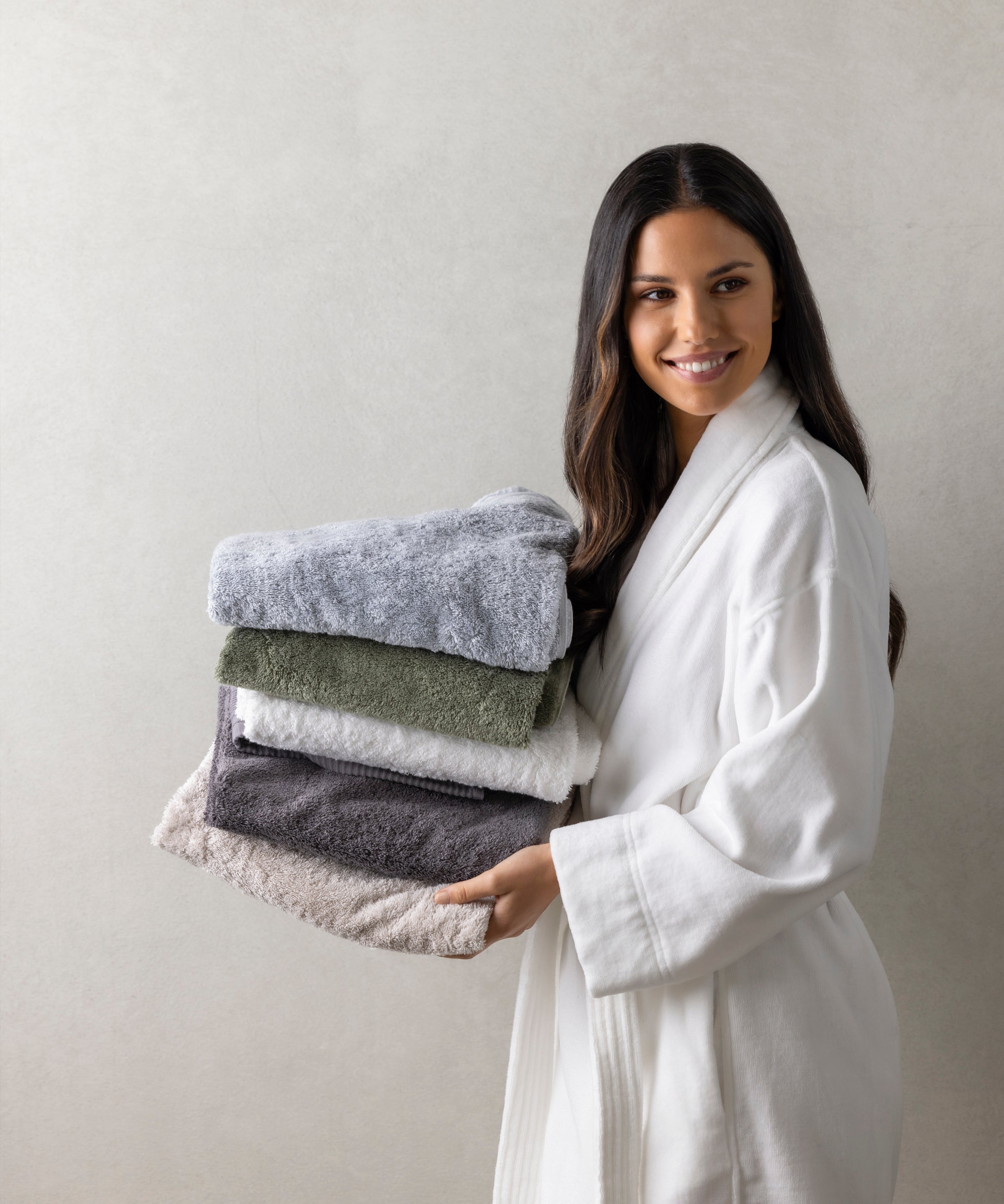 Oasis Bath Towel | Stone-4