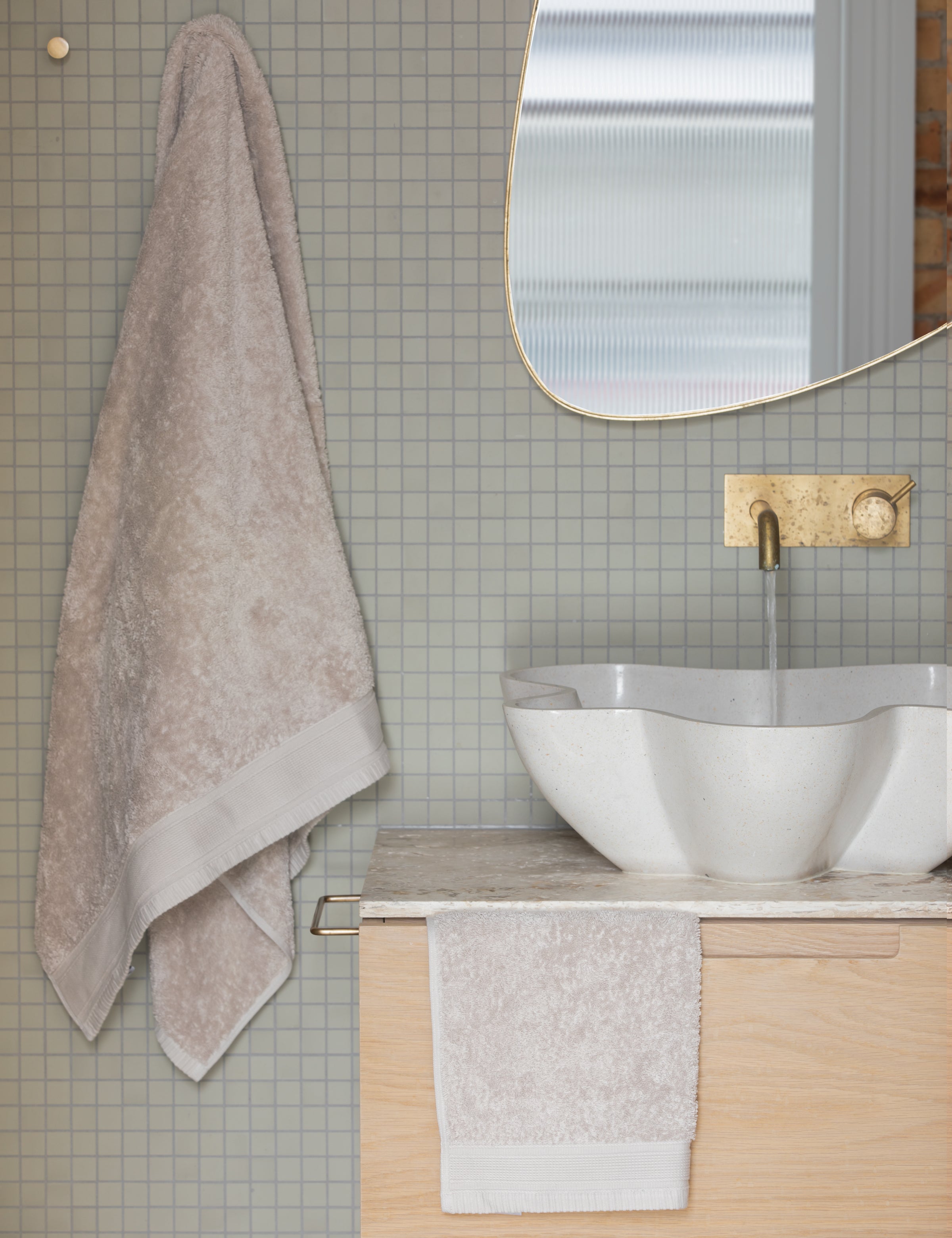 Oasis Face Cloth | Wheat-4