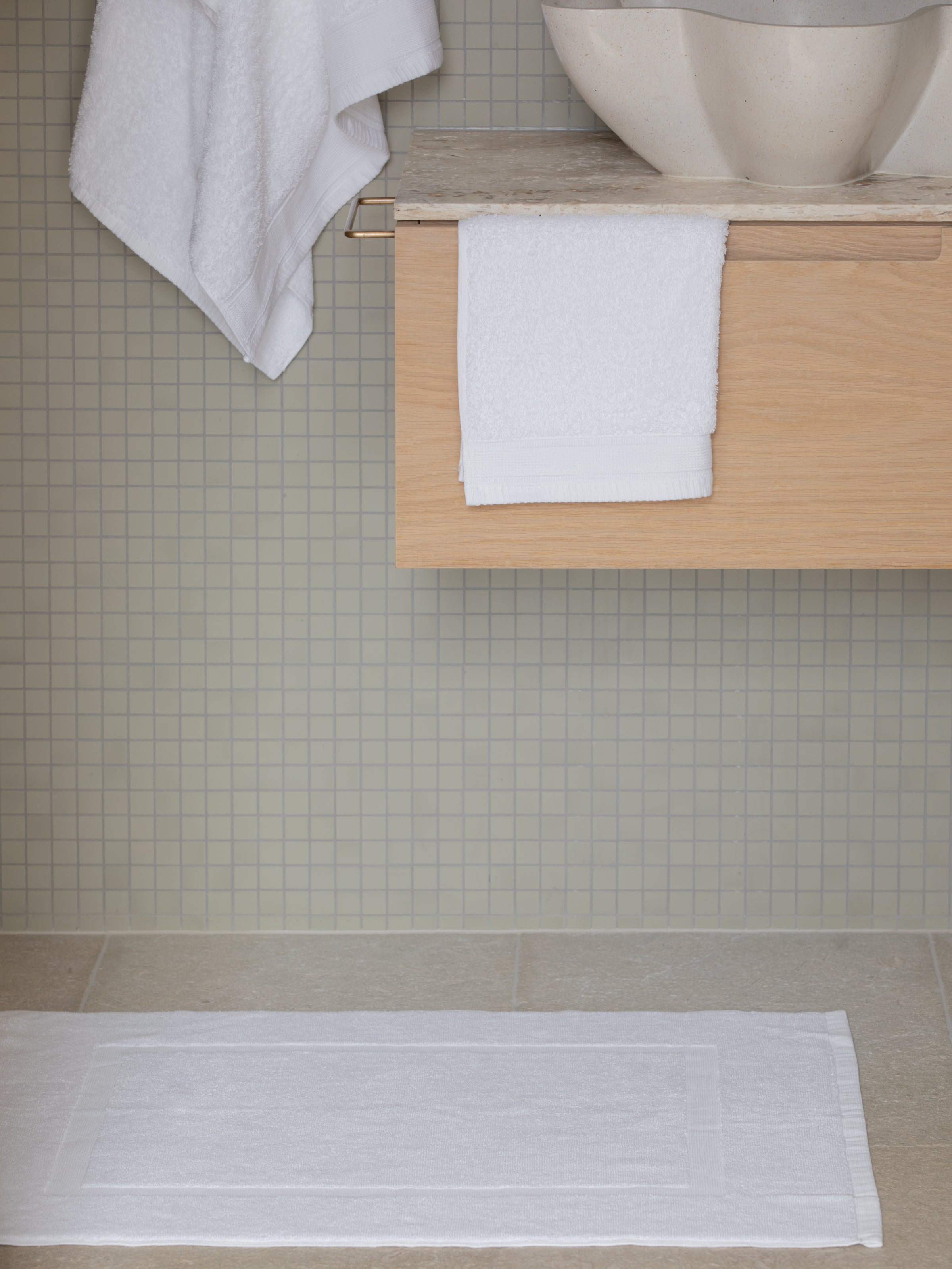 Oasis Face Cloth | White-4