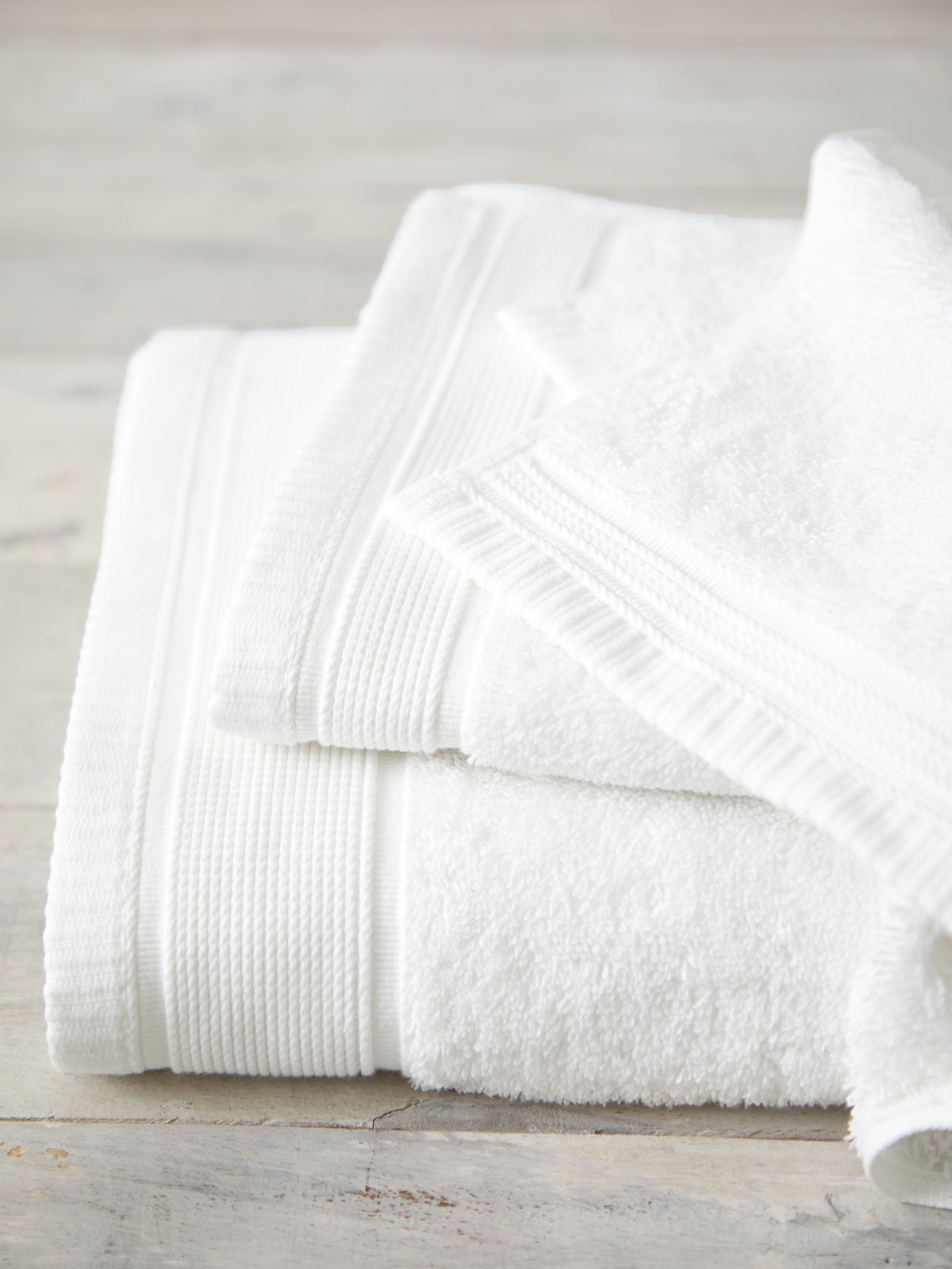 Oasis Hand Towel | White-3