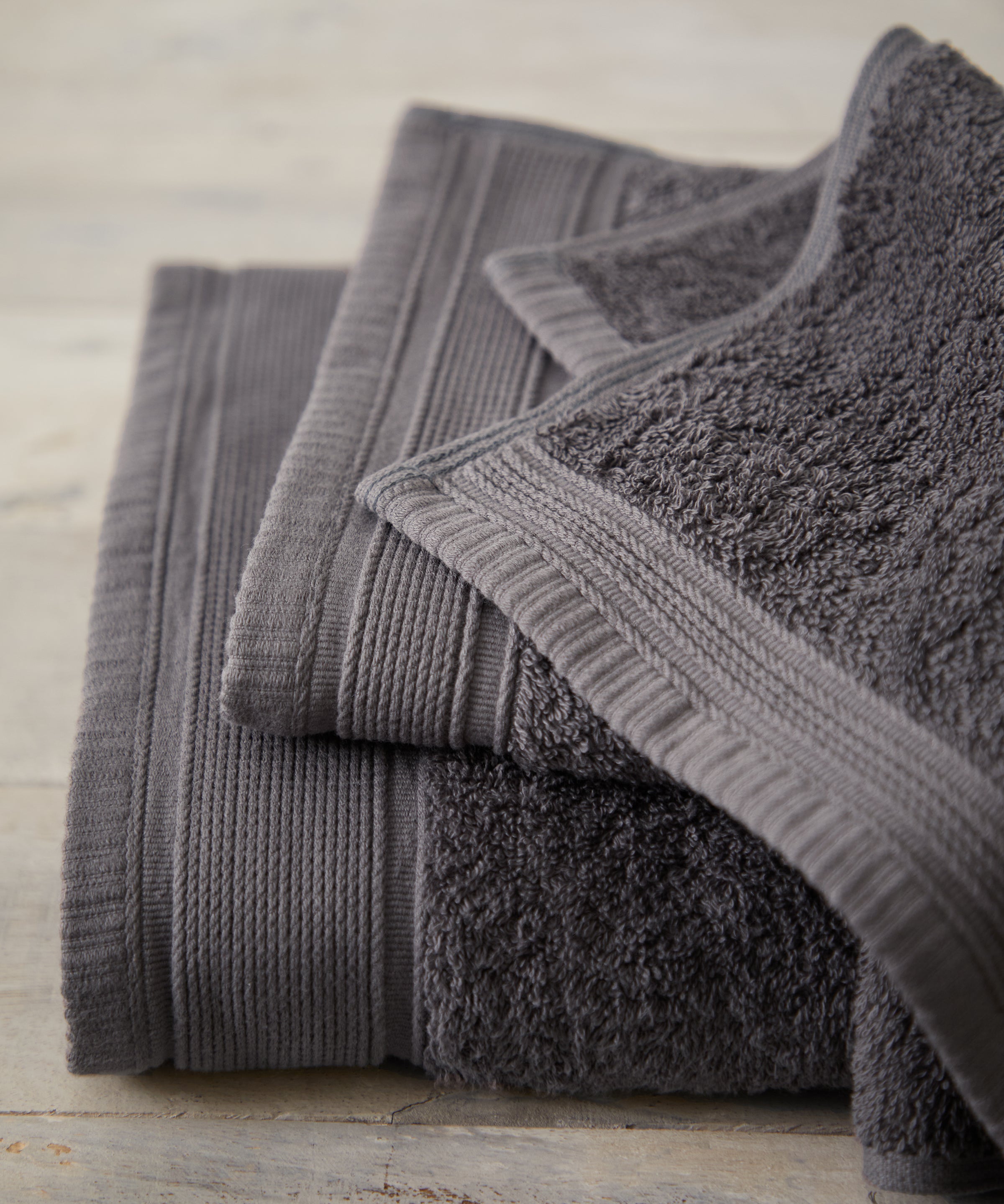 Oasis Towel Set | Charcoal-3