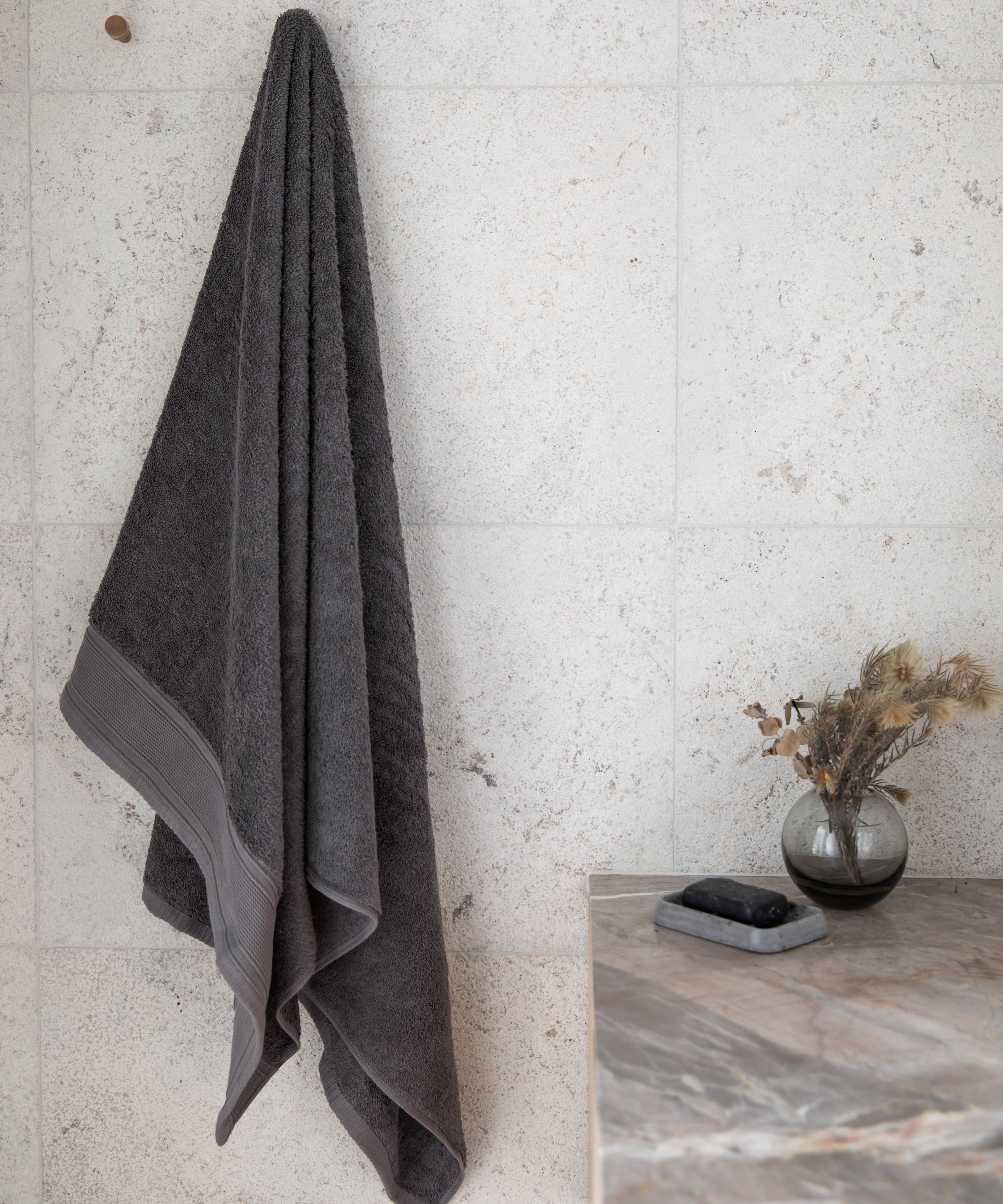 Oasis Towel Set | Charcoal-5