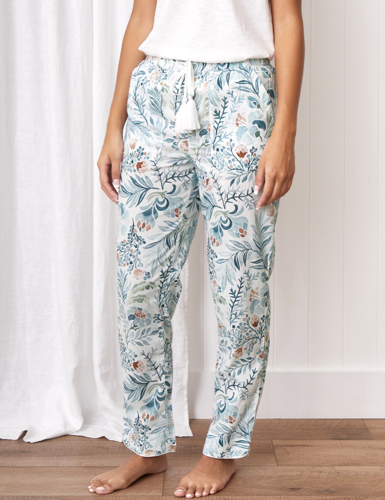 Odette PJ Pants | Floral-1