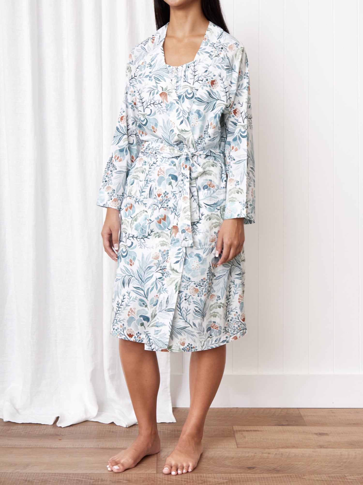 Odette Robe | Floral-1