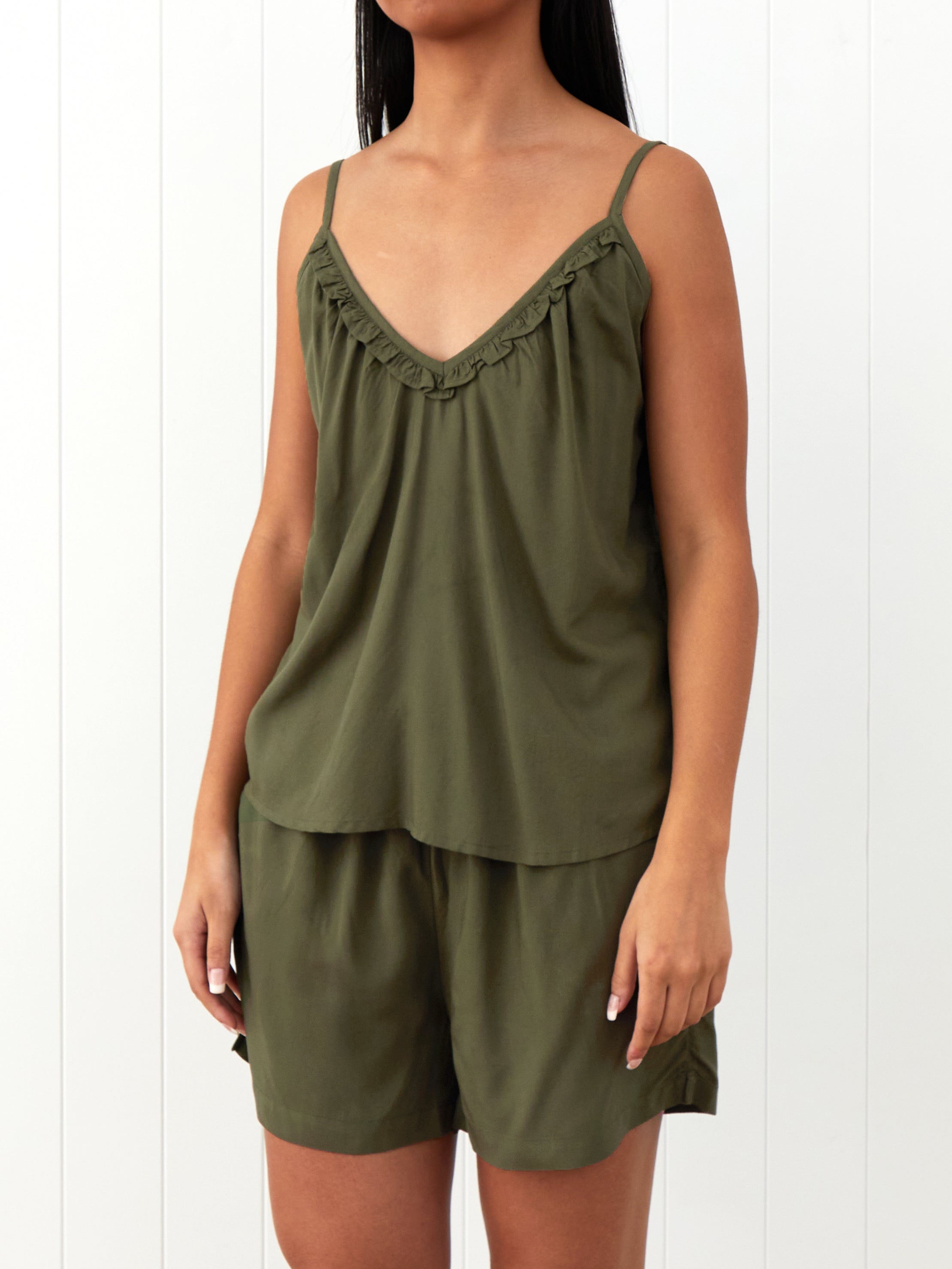 Olive Cami | Olive-1