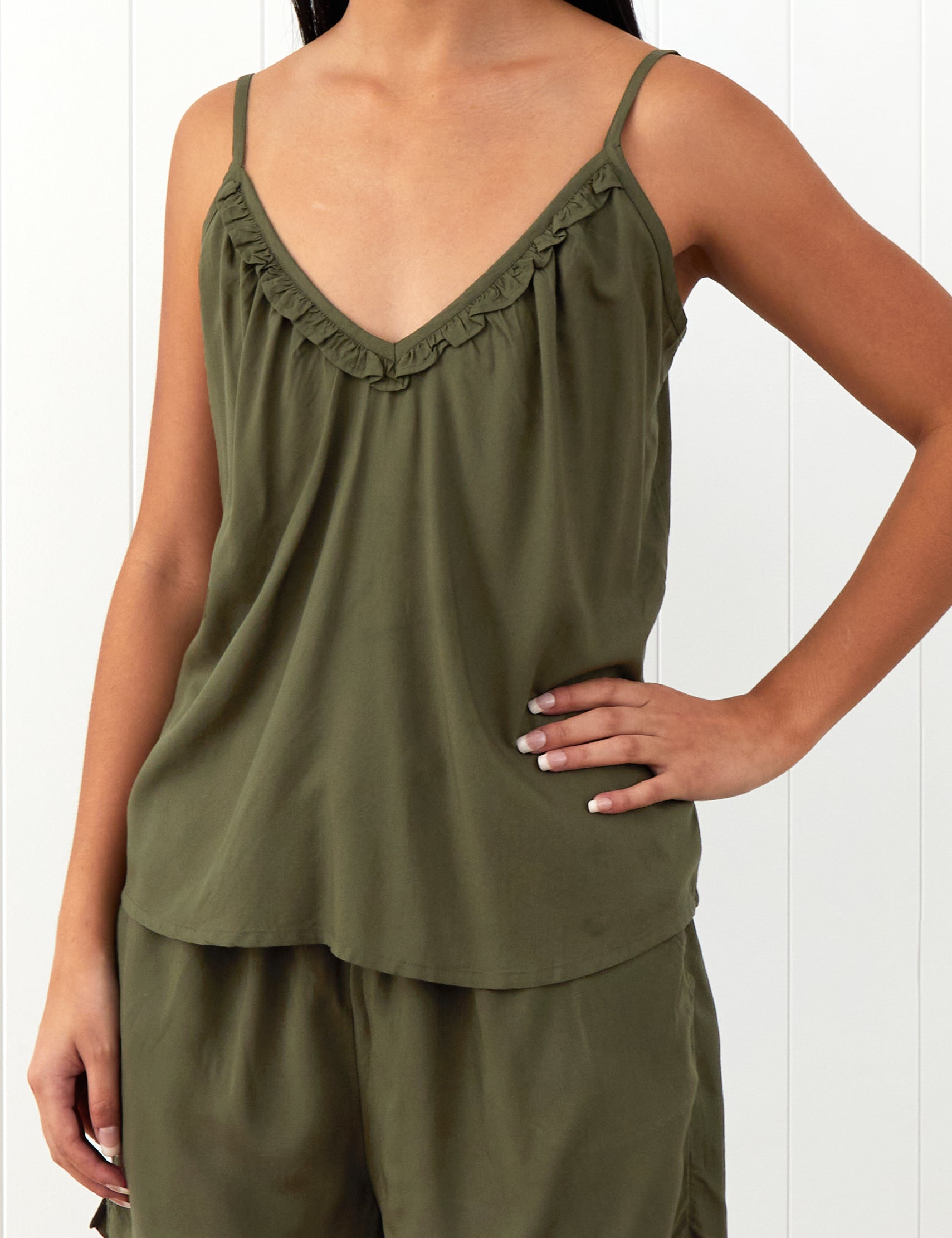 Olive Cami | Olive-3