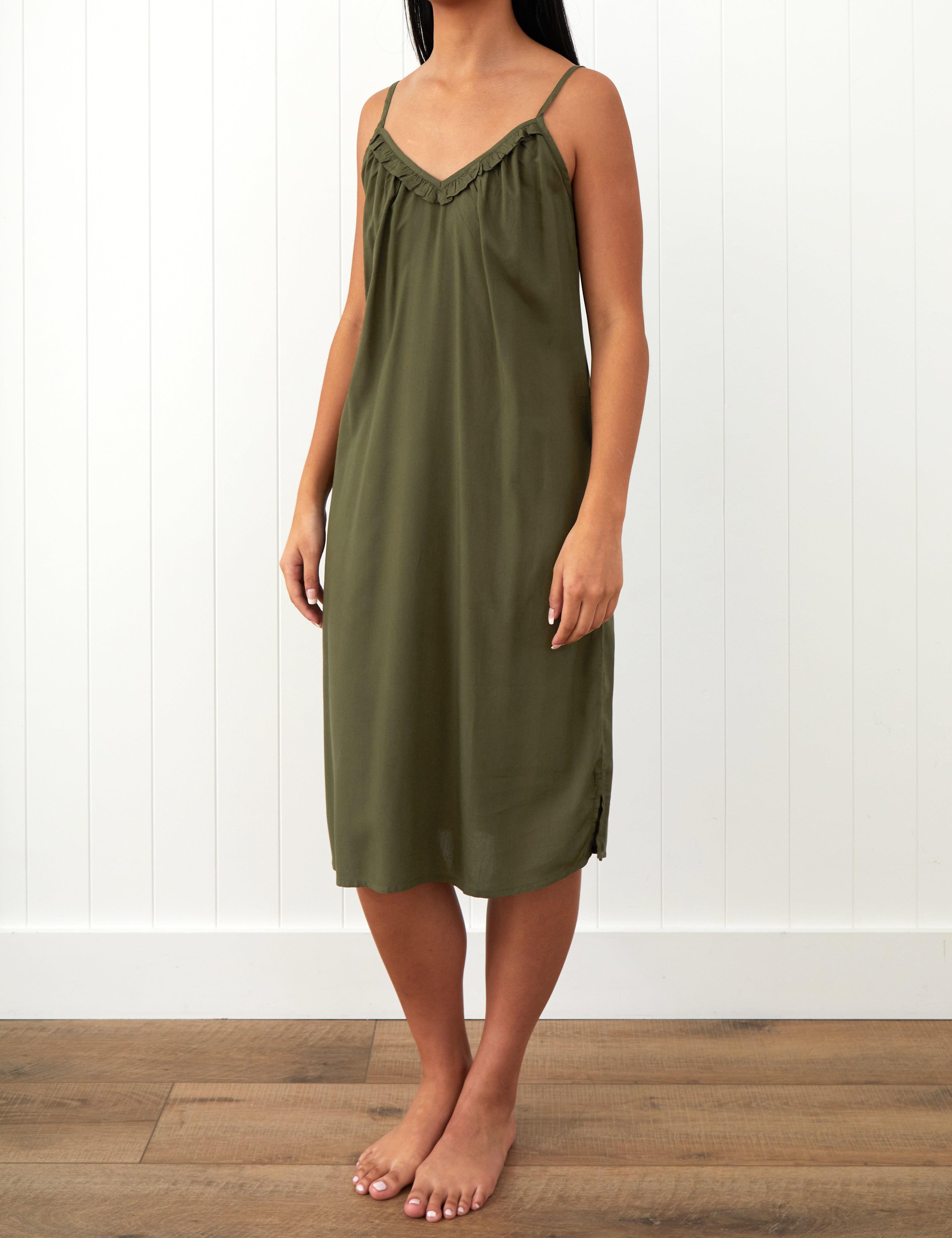 Olive Nightie | Olive-1