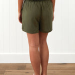 Olive Sleep Shorts | Olive-4