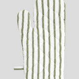 Olivine Oven Glove | Green Stripe-2