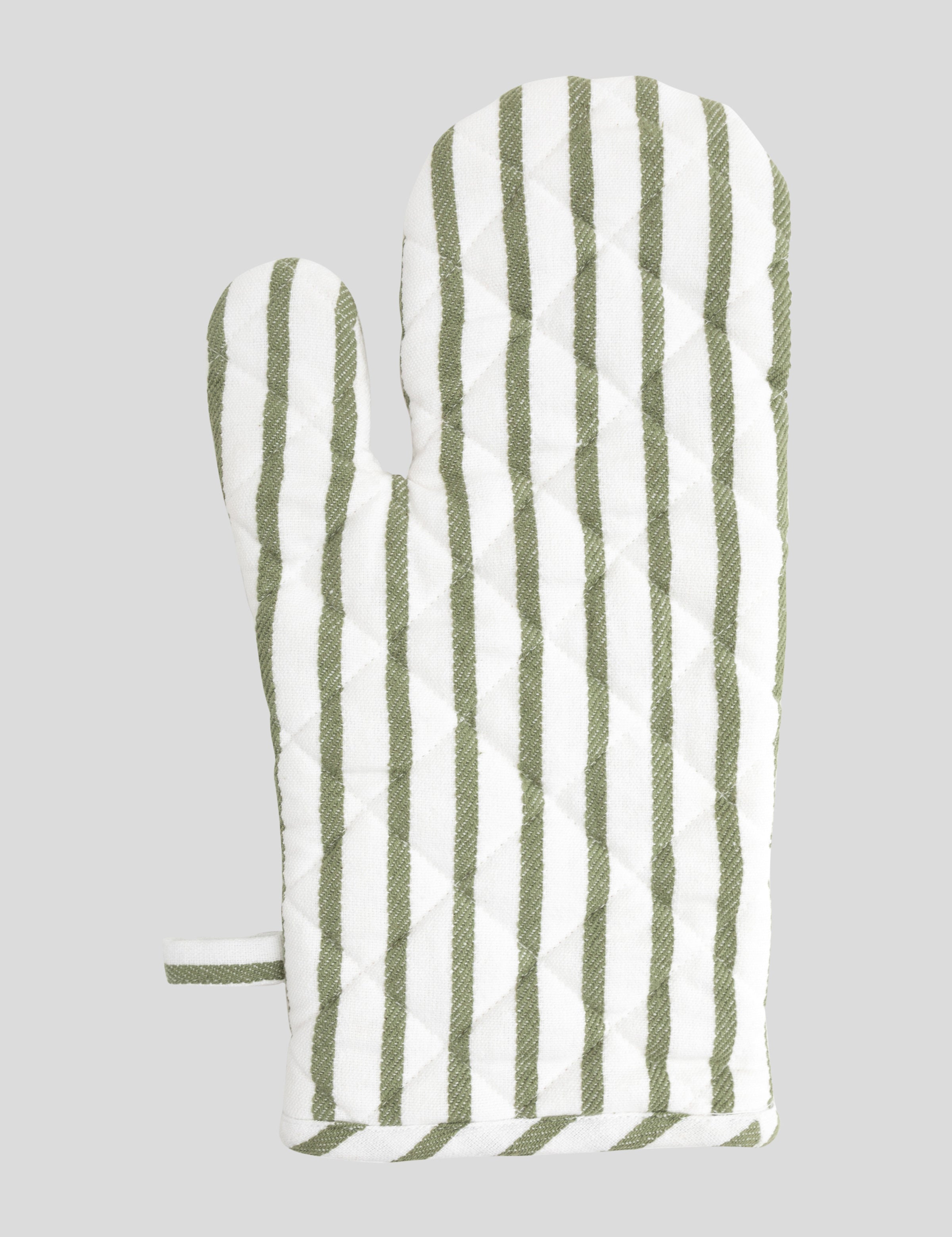 Olivine Oven Glove | Green Stripe-2