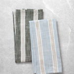 Olsen Tea Towel Set of 2 | Blue Green-1