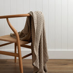 Omaha Cotton Throw | Beige-1