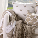 Omaha Cotton Throw | Beige-2