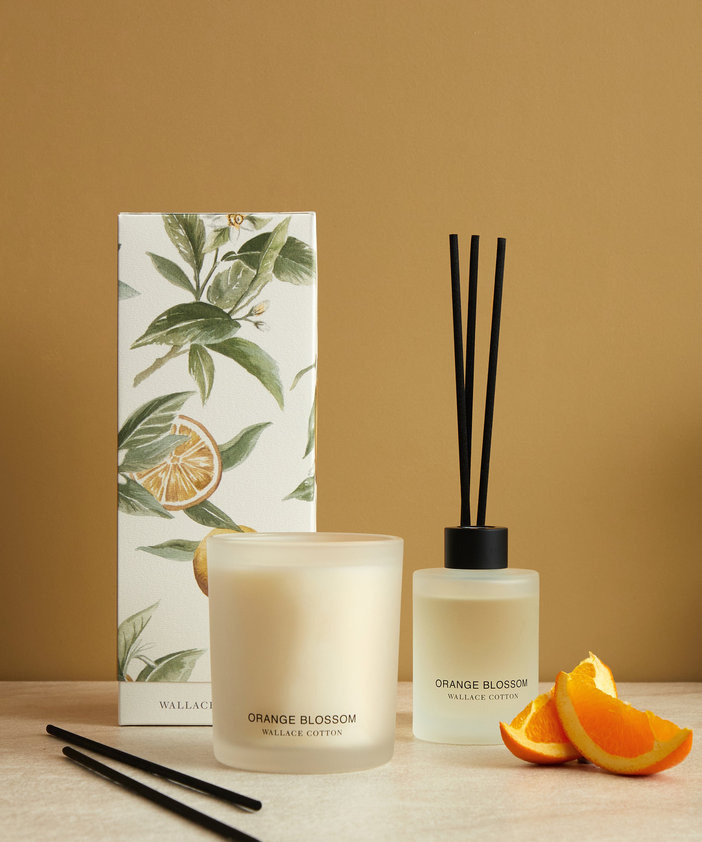Orange Blossom Candle 300g | White-2