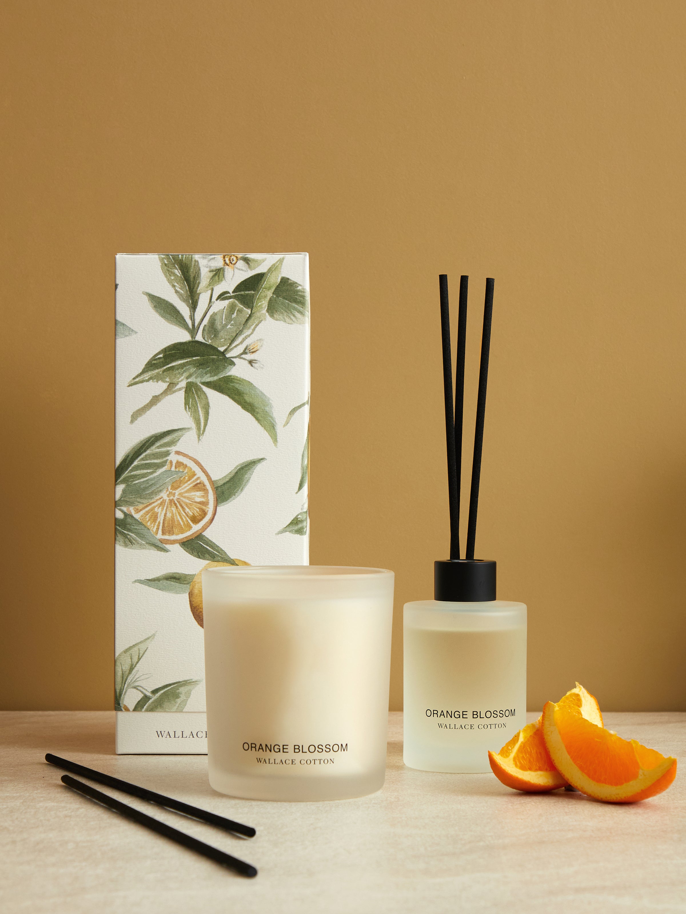 Orange Blossom Candle 300g | White-2