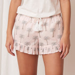 Palm Springs Sleep Shorts | Pale Pink-3