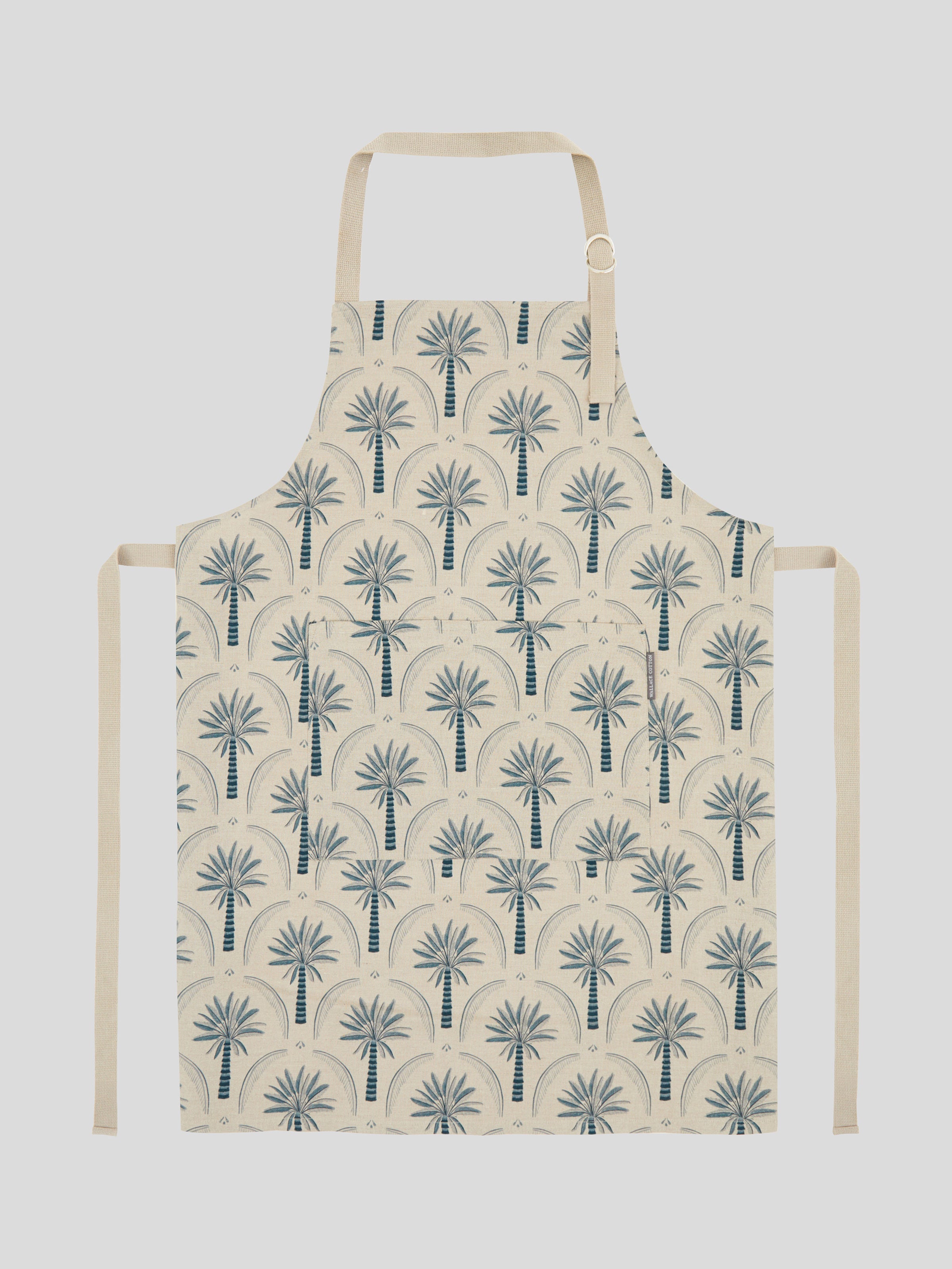 Palmetto Apron | Blue Natural-1