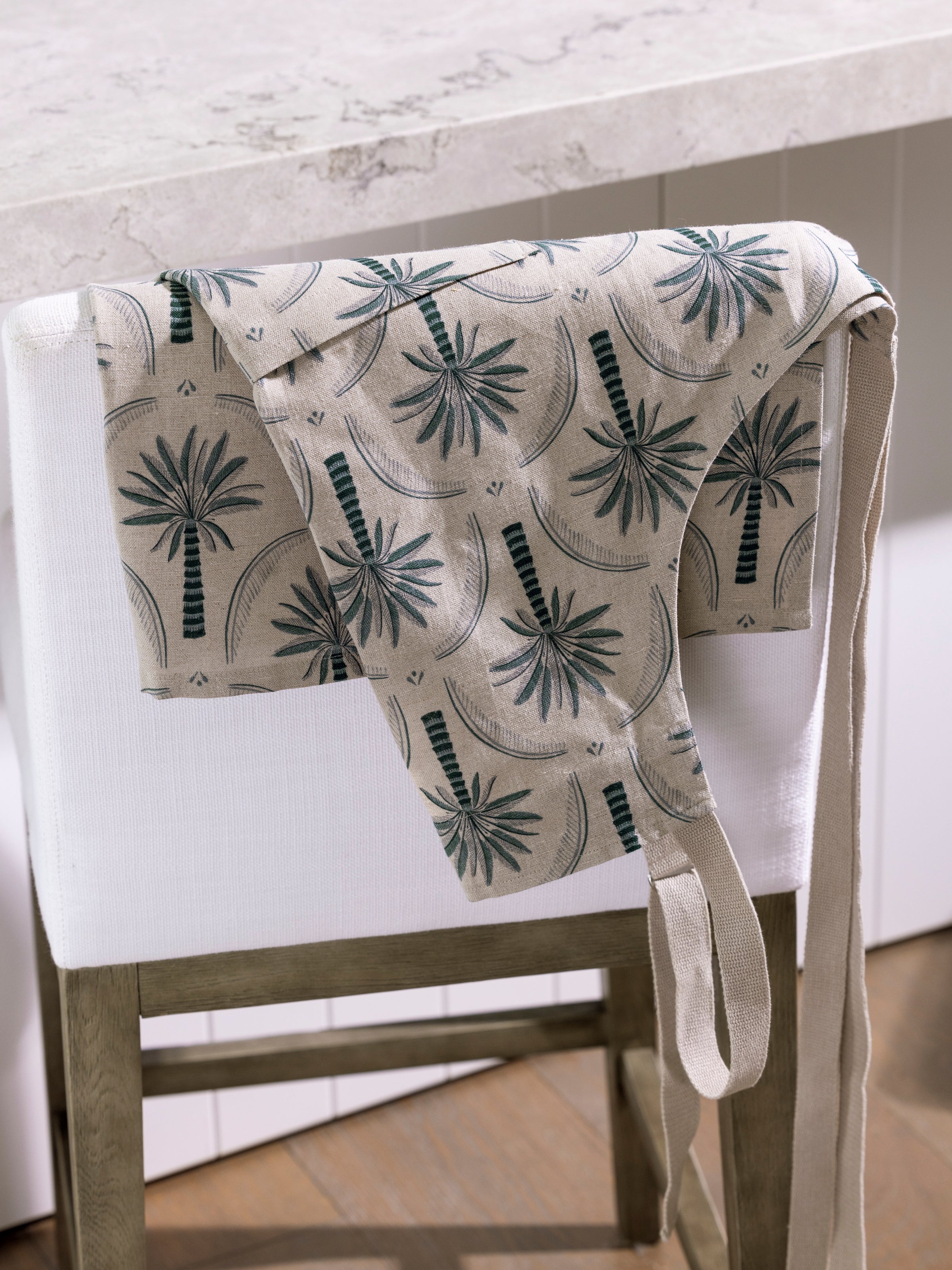 Palmetto Apron | Blue Natural-2