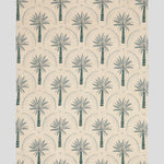 Palmetto Linen Tea Towel | Blue Natural-4