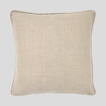Panama Embroidery Square Cushion Cover | Natural-3