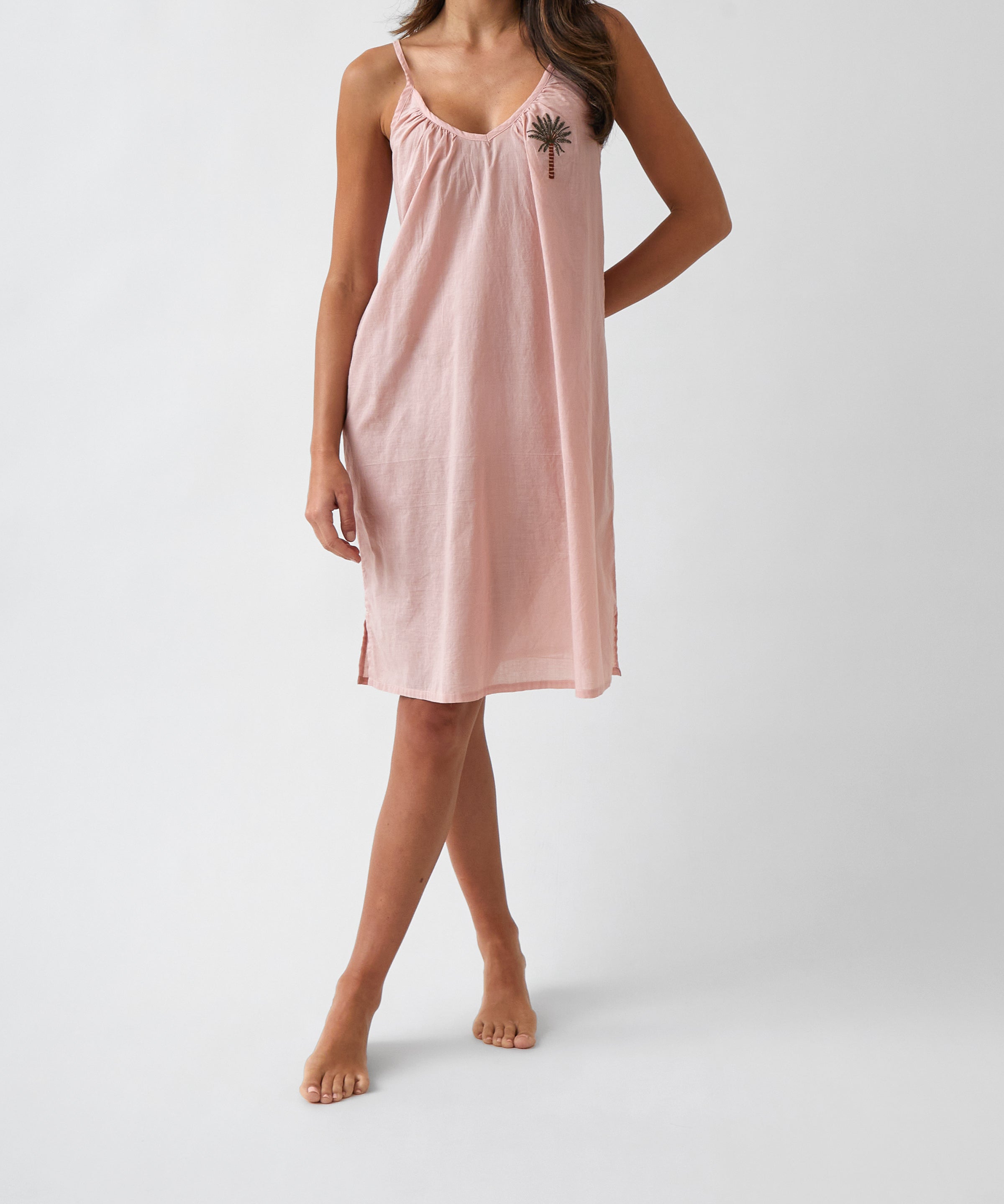 Paradiso Nightie | Pink-1